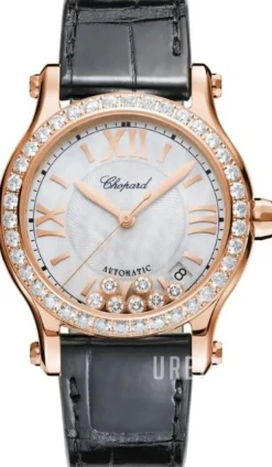 Happy Sport Silverfärgad/Läder Ø36 mm