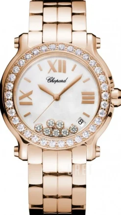 Happy Sport Silverfärgad/Läder Ø36 mm