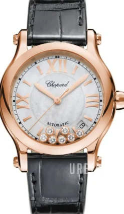 Happy Sport Silverfärgad/Läder Ø36 mm