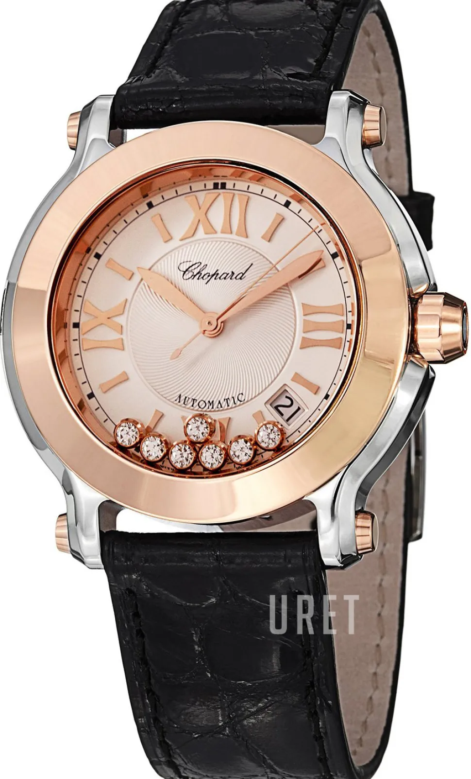 Happy Sport Silverfärgad/Läder Ø36 mm