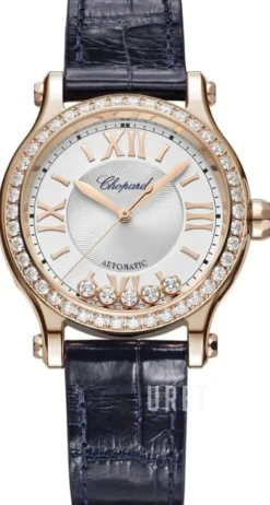 Happy Sport Silverfärgad/Läder Ø33 mm