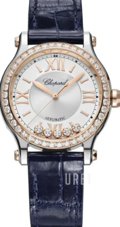 Happy Sport Silverfärgad/Läder Ø33 mm