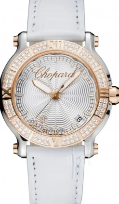 Happy Sport Silverfärgad/Läder Ø36 mm