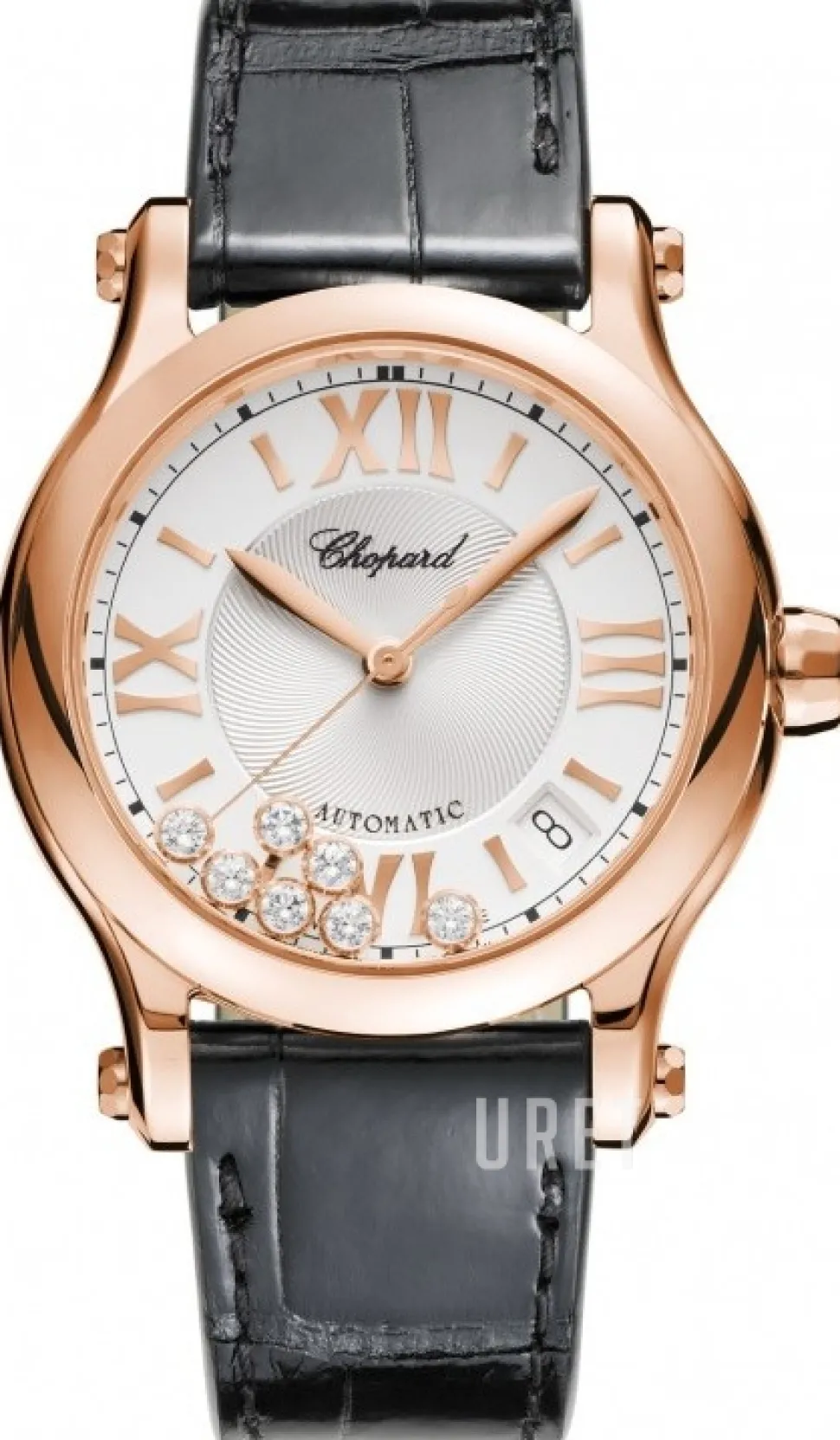 Happy Sport Silverfärgad/Läder Ø36 mm