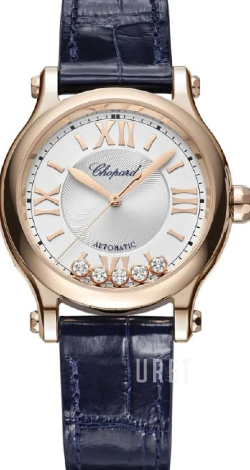 Happy Sport Silverfärgad/Läder Ø33 mm