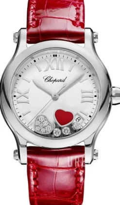 Happy Sport Silverfärgad/Läder Ø36 mm