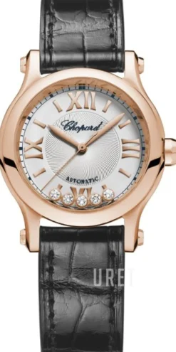 Happy Sport Silverfärgad/Läder Ø30 mm