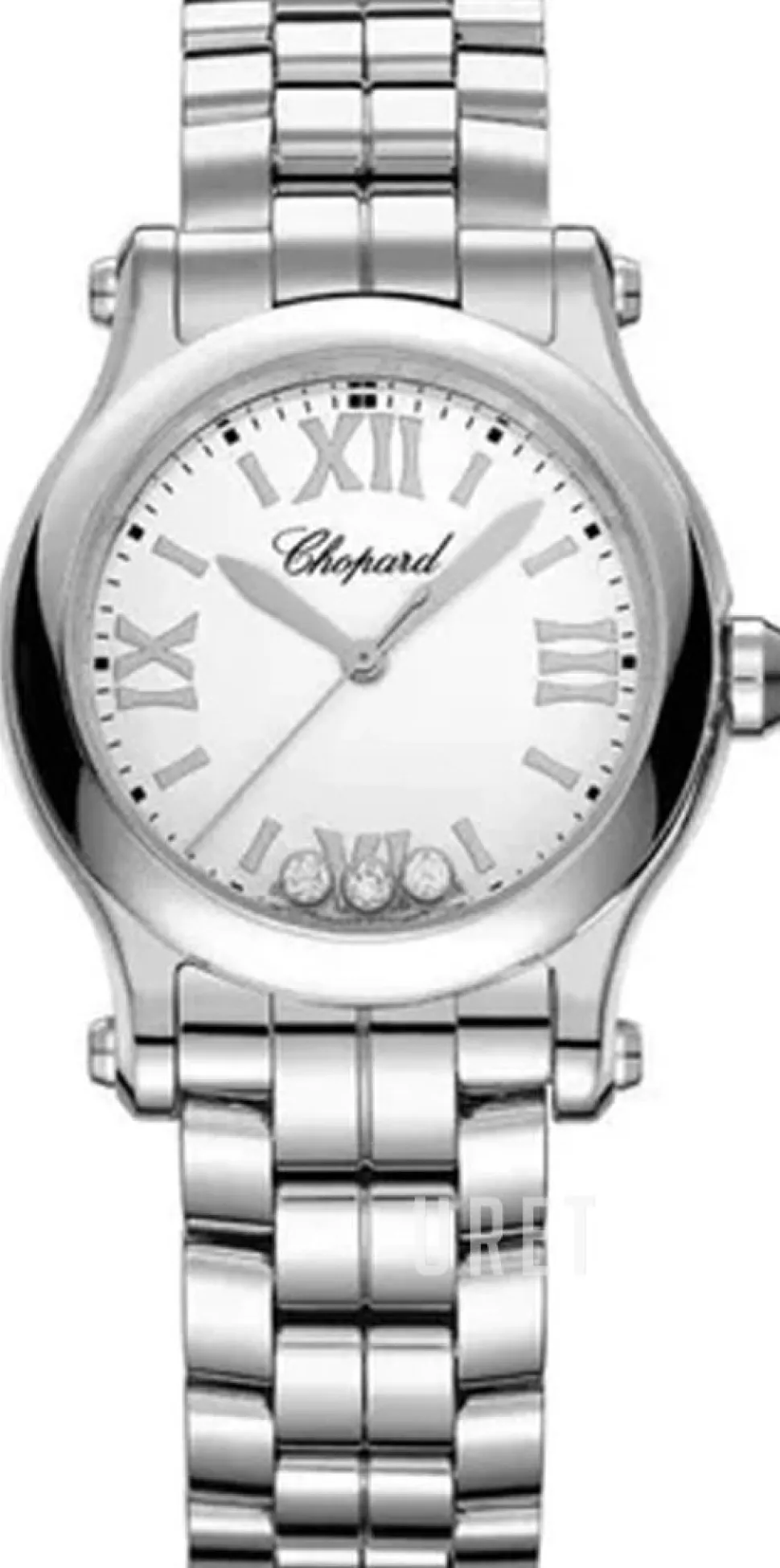 Happy Sport Vit/Stål Ø30 mm