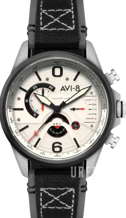 Hawker Harrier Vit/Textil Ø44 mm