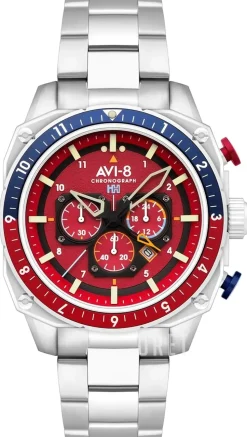 Hawker Hunter Röd/Stål Ø43 mm