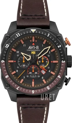 Hawker Hunter Svart/Läder Ø43 mm