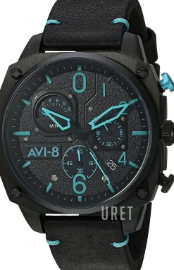 Hawker Hunter Svart/Läder Ø45 mm