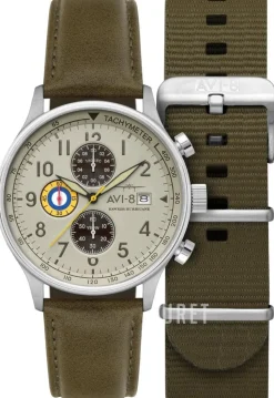 Hawker Hurricane Beige/Läder Ø43.5 mm