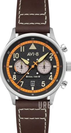 Hawker Hurricane Svart/Läder Ø43.5 mm