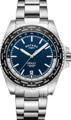 Henley Blå/Stål Ø41 mm