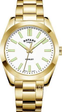 Henley Silverfärgad/Gulguldtonat stål Ø30 mm