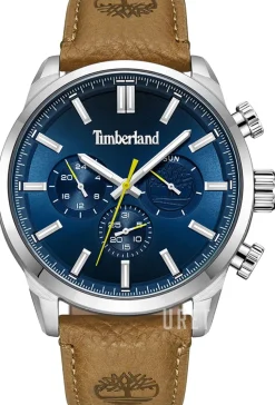 Henniker II Blå/Läder Ø46 mm