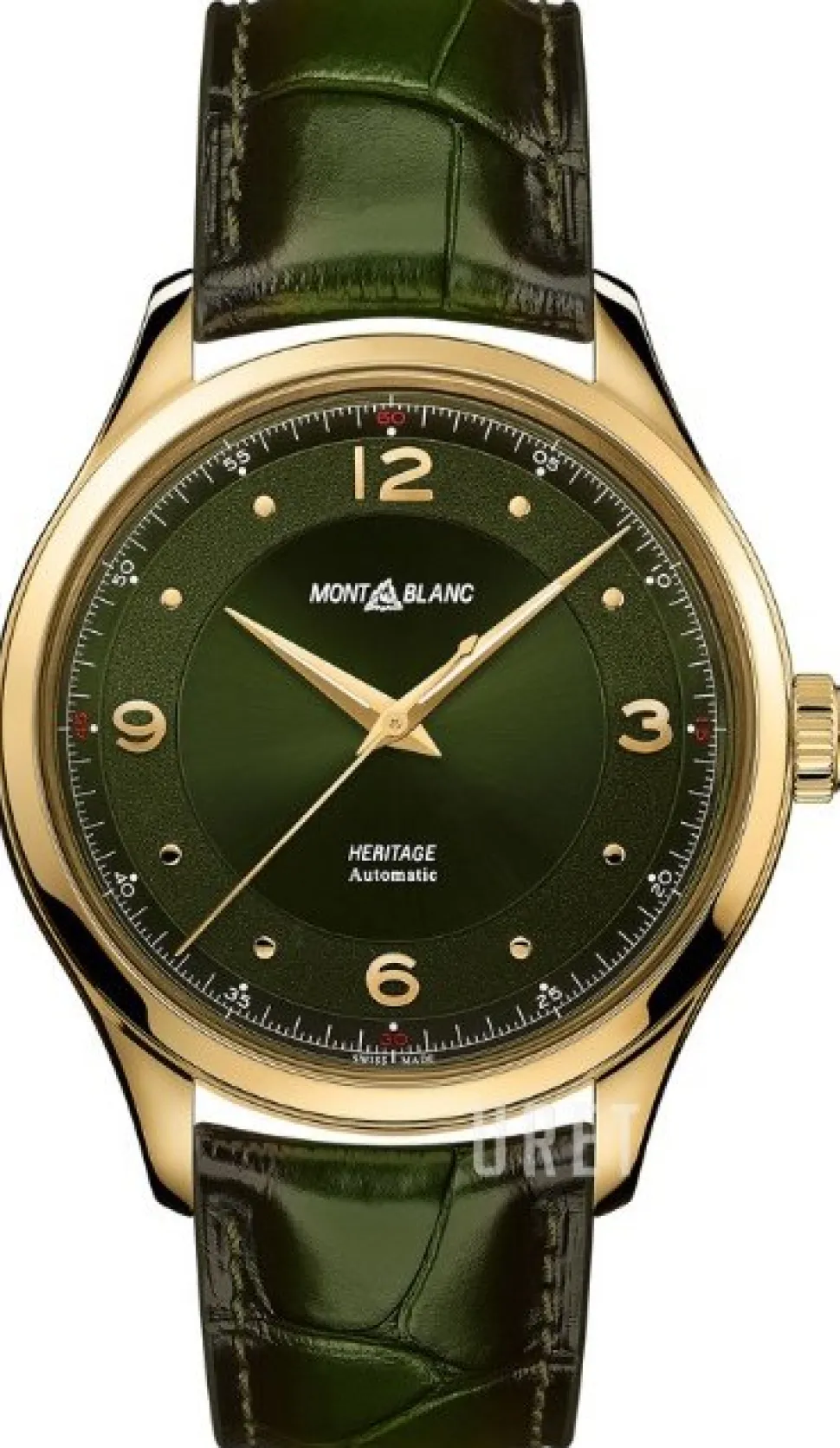 Heritage Grön/Läder Ø40 mm