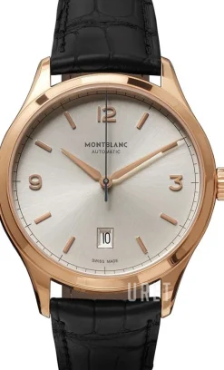 Heritage Silverfärgad/Läder Ø40 mm