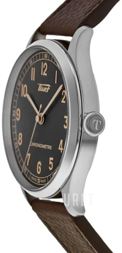 Heritage Svart/Läder Ø39 mm