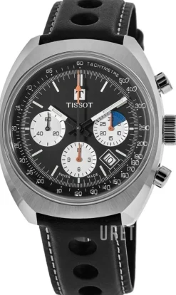 Heritage Svart/Läder Ø43 mm