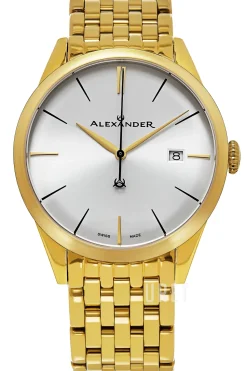 Heroic Silverfärgad/Gulguldtonat stål Ø40 mm