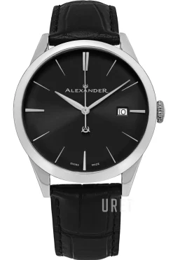 Heroic Svart/Läder Ø40 mm