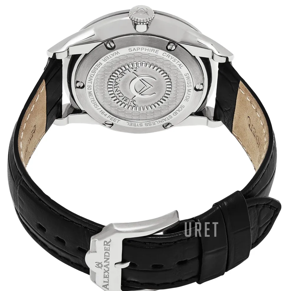 Heroic Svart/Läder Ø40 mm