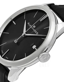 Heroic Svart/Läder Ø40 mm