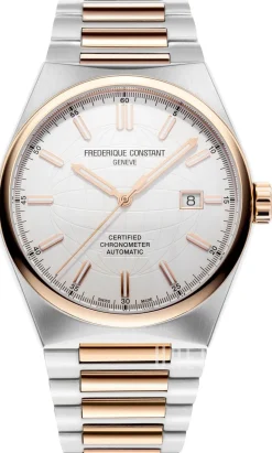 Highlife Silverfärgad/Roséguldstonat stål Ø41 mm