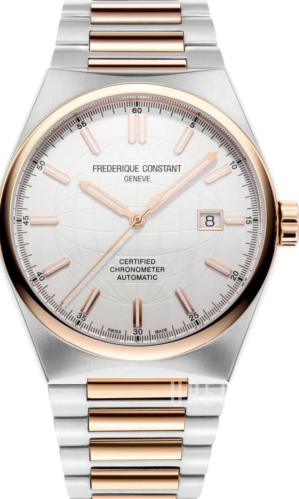 Highlife Silverfärgad/Roséguldstonat stål Ø41 mm