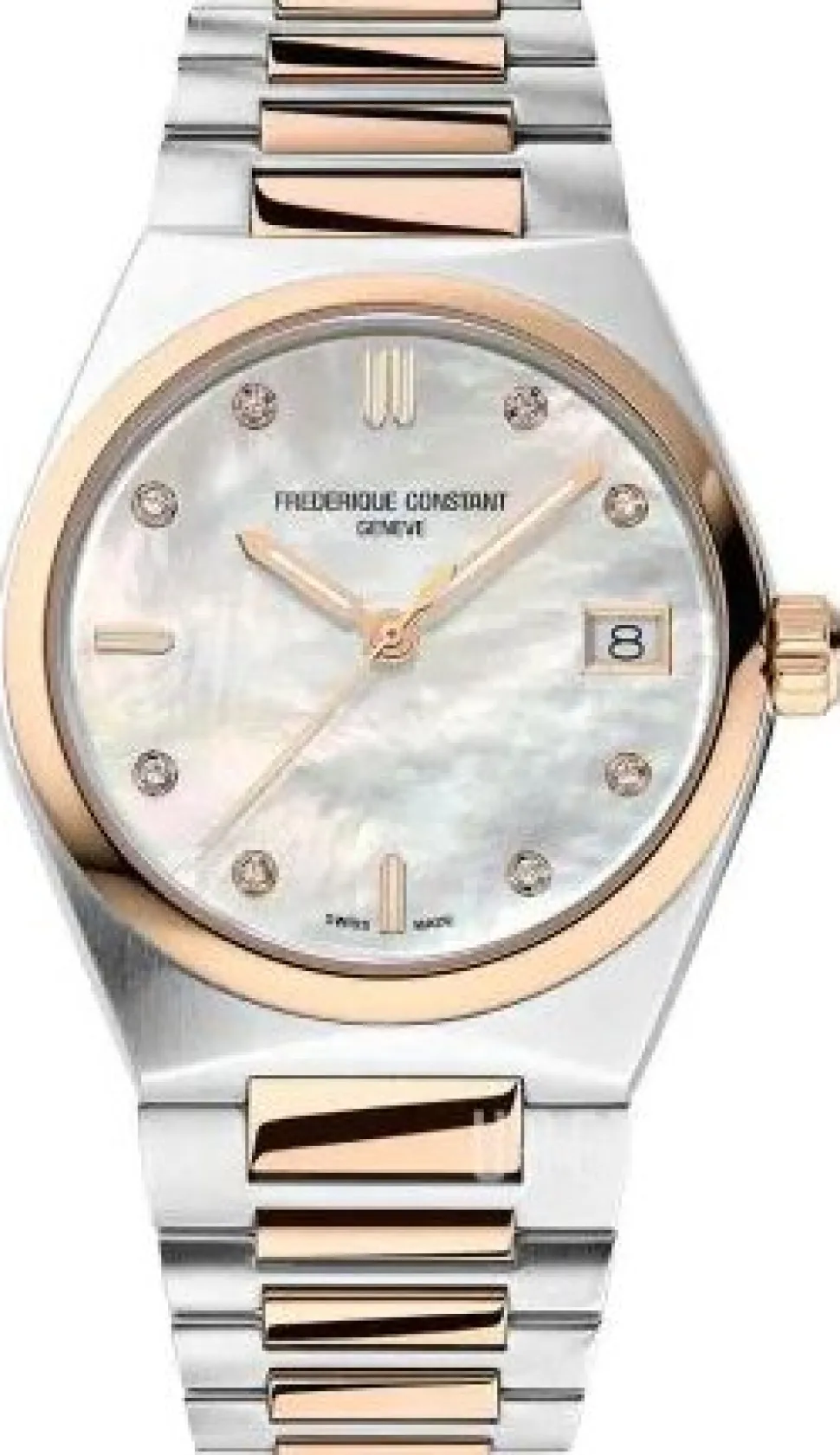 Highlife Vit/Roséguldstonat stål Ø31 mm