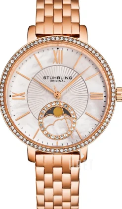 Horizon Vit/Roséguldstonat stål Ø36 mm