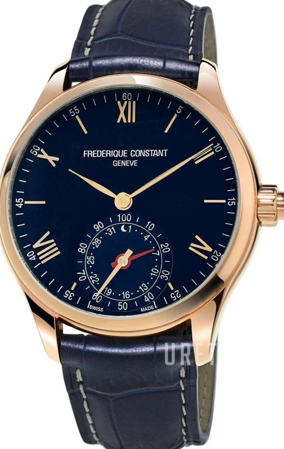 Horological Smartwatch Blå/Läder Ø42 mm