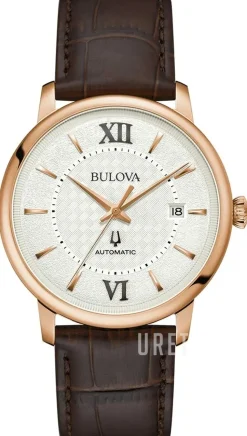 Hudson Silverfärgad/Läder Ø39 mm