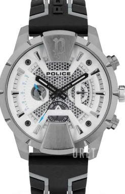 Huntley Silverfärgad/Gummi Ø48 mm