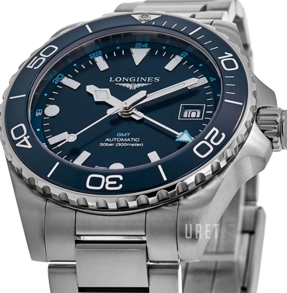 Hydroconquest Blå/Stål Ø43 mm