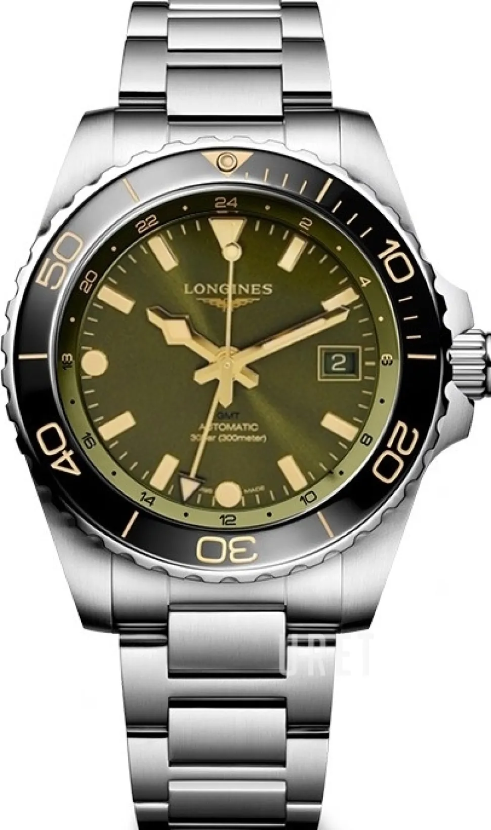 Hydroconquest Grön/Stål Ø43 mm