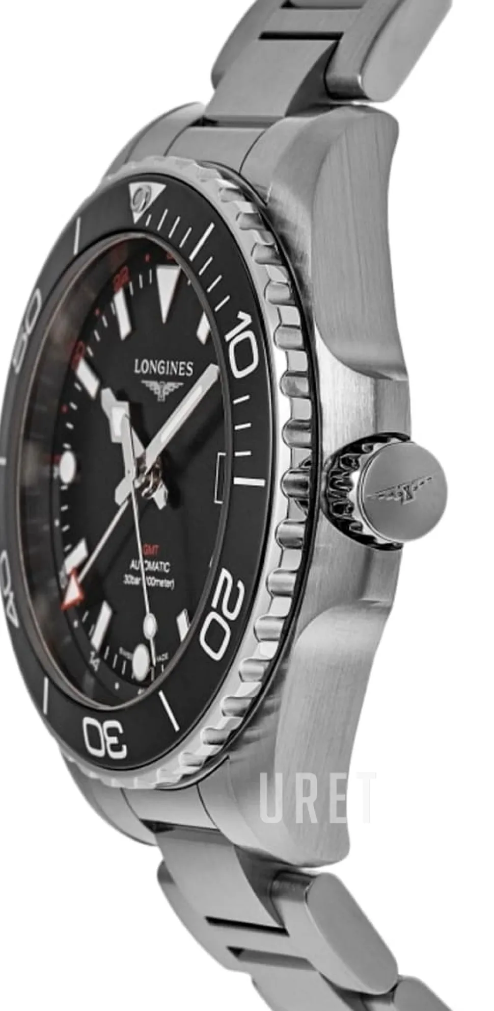 Hydroconquest Svart/Stål Ø43 mm