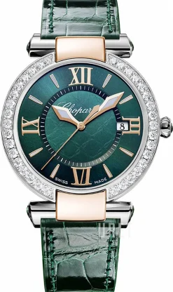 IMPERIALE 36 mm Grön/Läder Ø36 mm