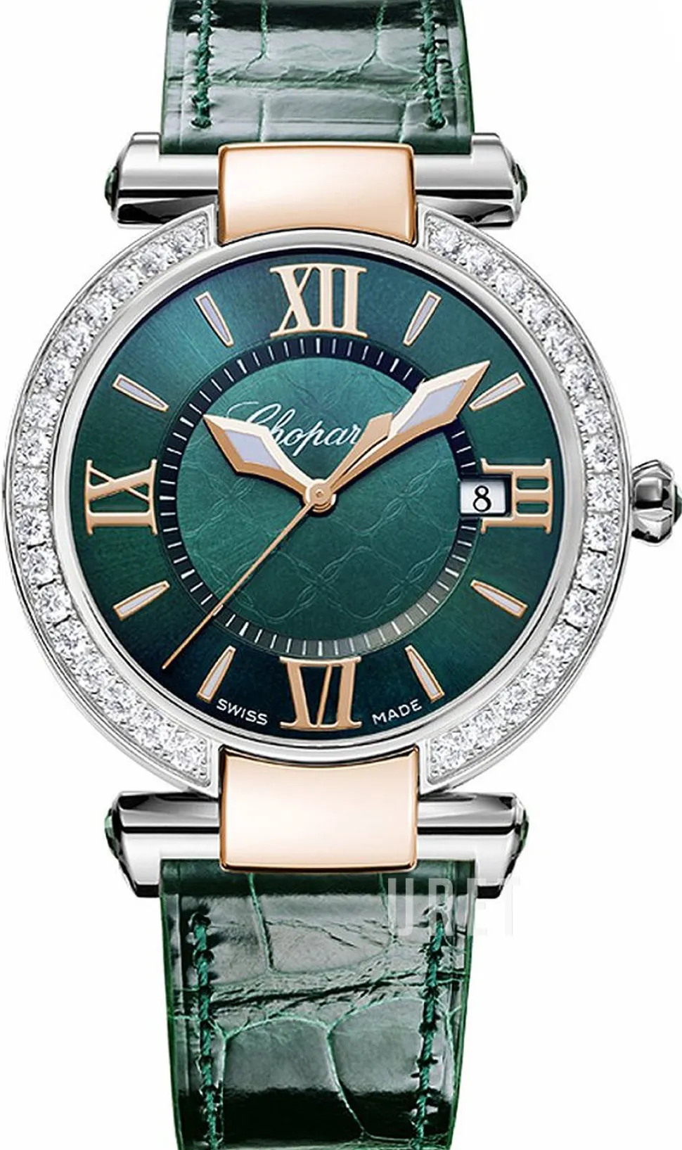 IMPERIALE 36 mm Grön/Läder Ø36 mm