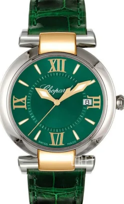 Imperiale Grön/Läder Ø36 mm