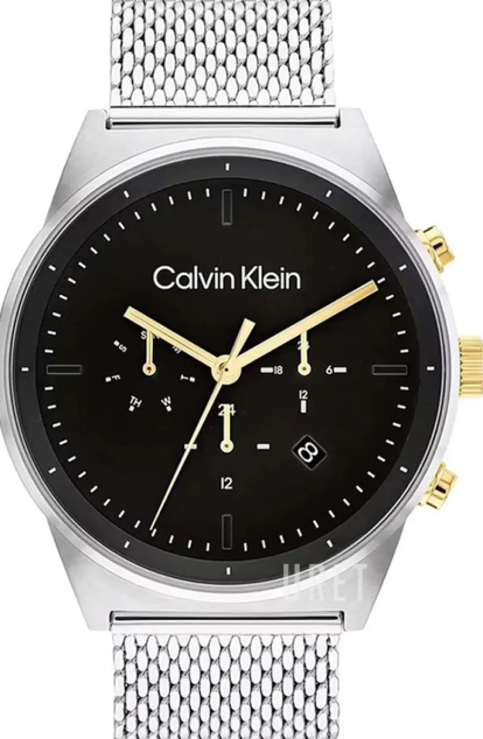 Impressive Svart/Stål Ø44 mm