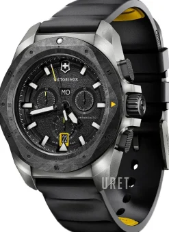 I.N.O.X. Svart/Gummi Ø43 mm