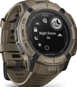 Instinct 2X Solar Tactical Edition Svart/Gummi Ø50 mm