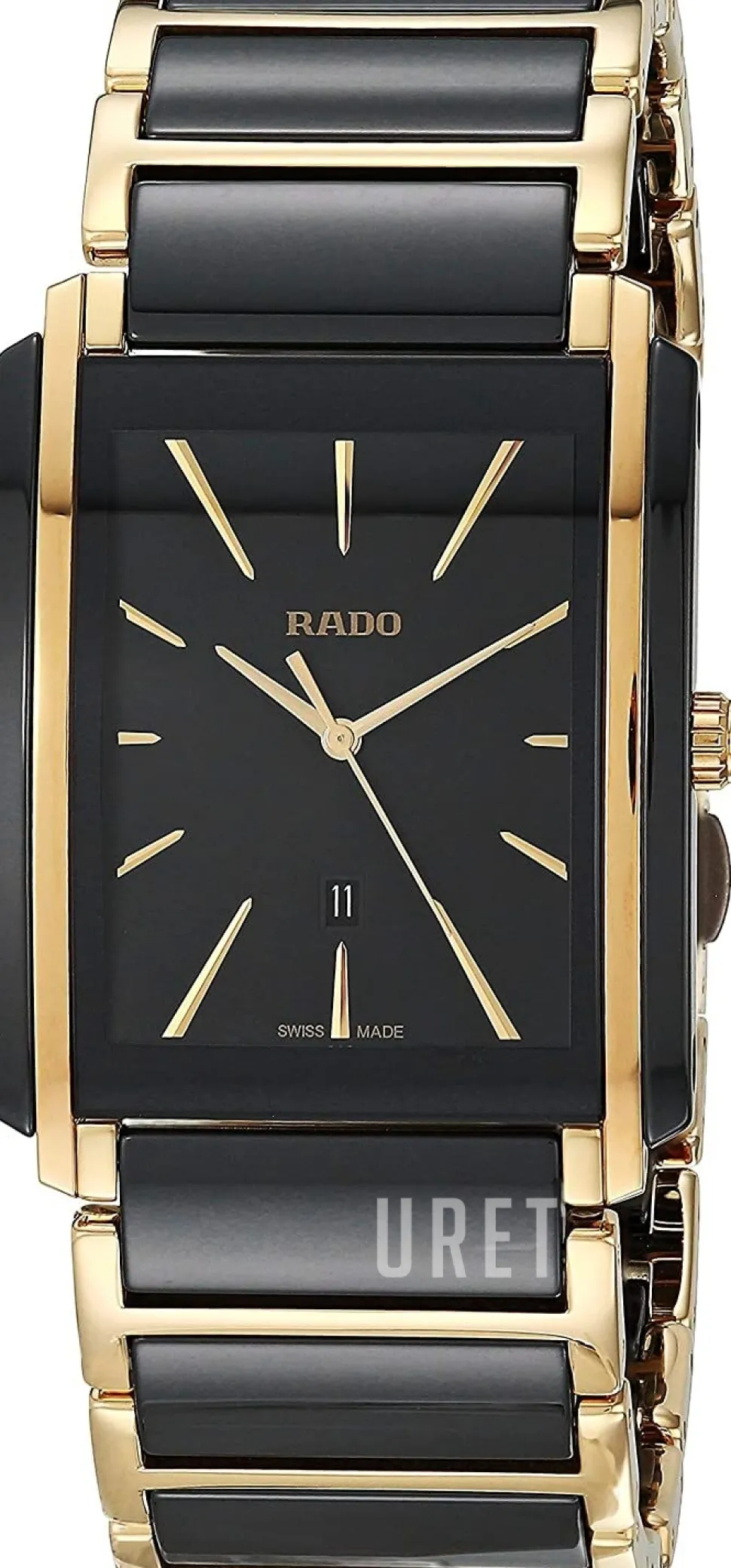 Integral Svart/Gulguldtonat stål