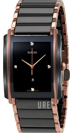 Integral Svart/Roséguldstonat stål