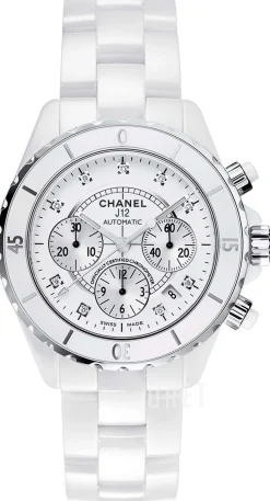 J12 Chronograph Vit/Keramik Ø41 mm