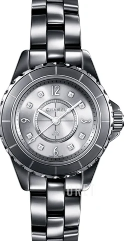 J12 Silverfärgad/Keramik Ø29 mm