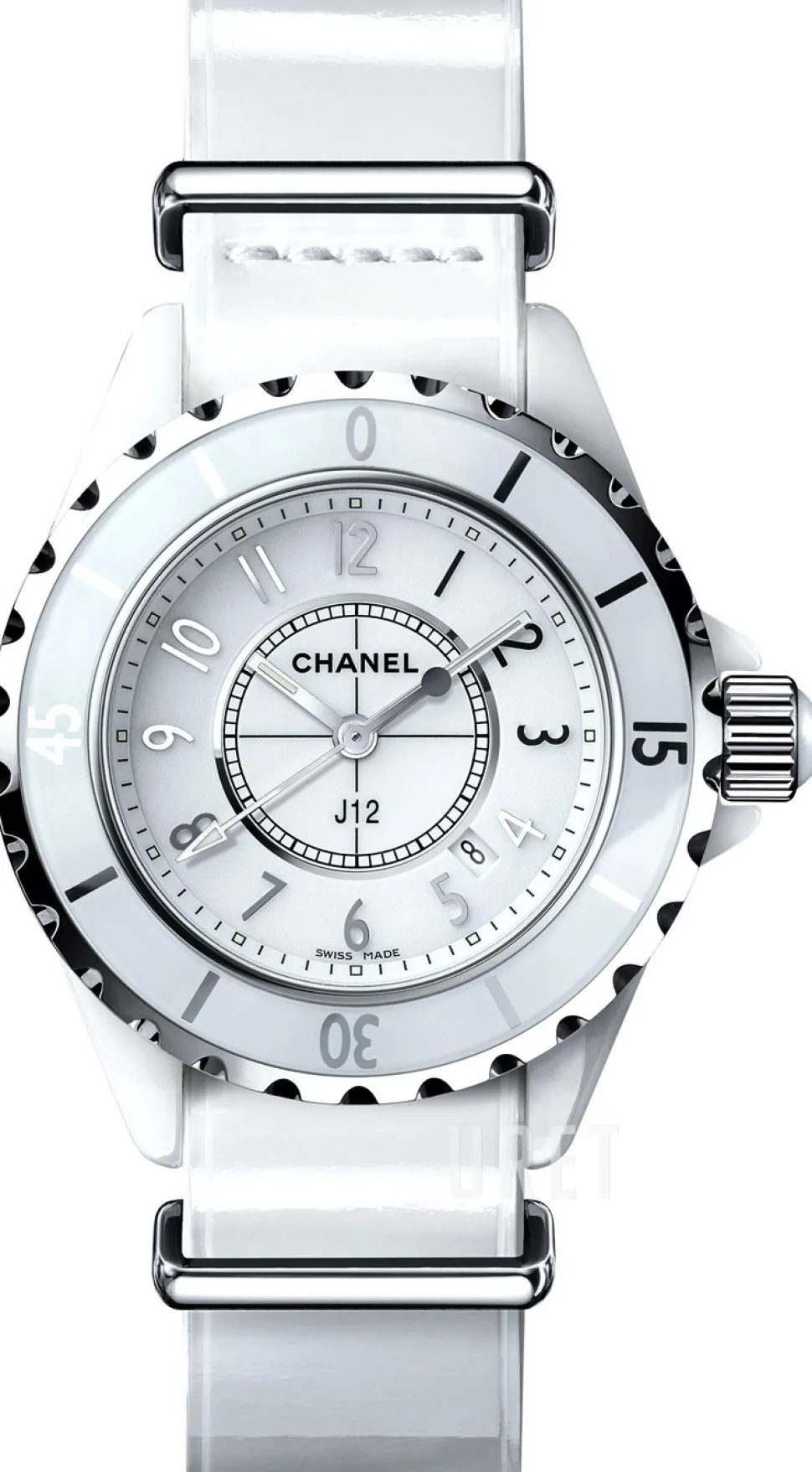 J12 Vit/Läder Ø33 mm